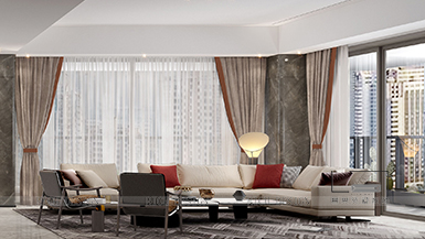 壹方中心現(xiàn)代風格350平裝修設(shè)計效果圖