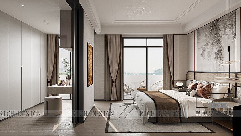 惠州市山水郡2842現(xiàn)代風(fēng)格別墅裝修設(shè)計效果圖