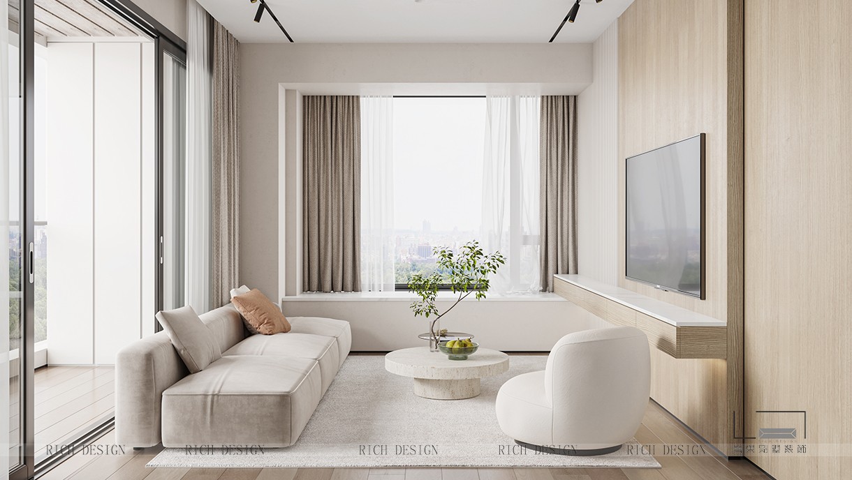 頤灣府-135㎡-北歐風(fēng)格