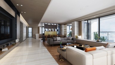 壹方中心-388㎡-現(xiàn)代輕奢